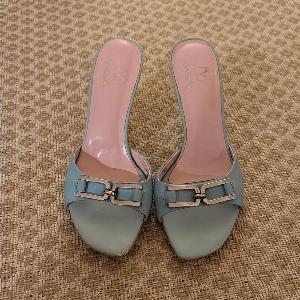 Valentino Rudy - Elegant Blue Women's Slide Sandals